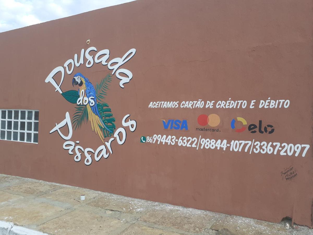 Pousada Dos Passaros Luis Correia Bagian luar foto